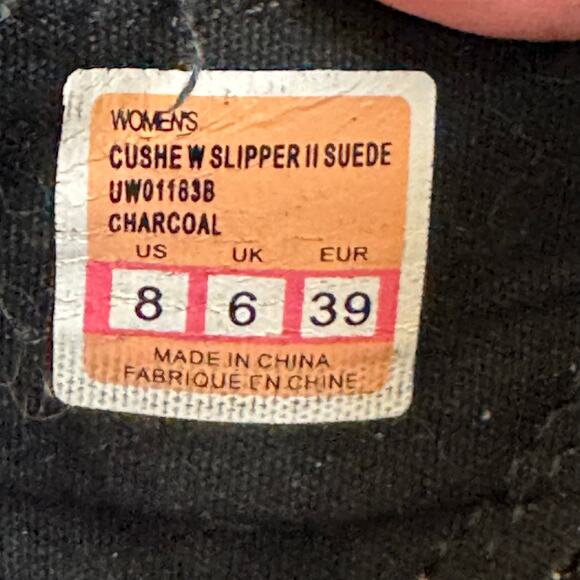 Cushe Slipper II Suede Slip-On Shoes Gray Suede Shoes Women's 8 - Picture 7 of 12